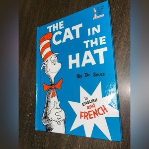 The Cat In The Hat By Dr Seuss (Hardcover in English & French)